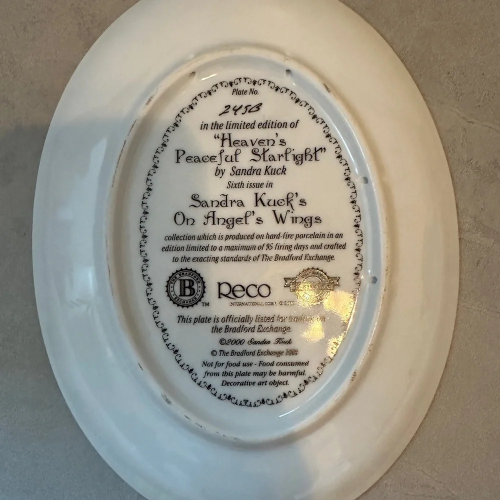 Vtg Bradford Exchange Sandra Kuck's 